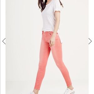 True Religion Pink Halle Skinny Jean 25